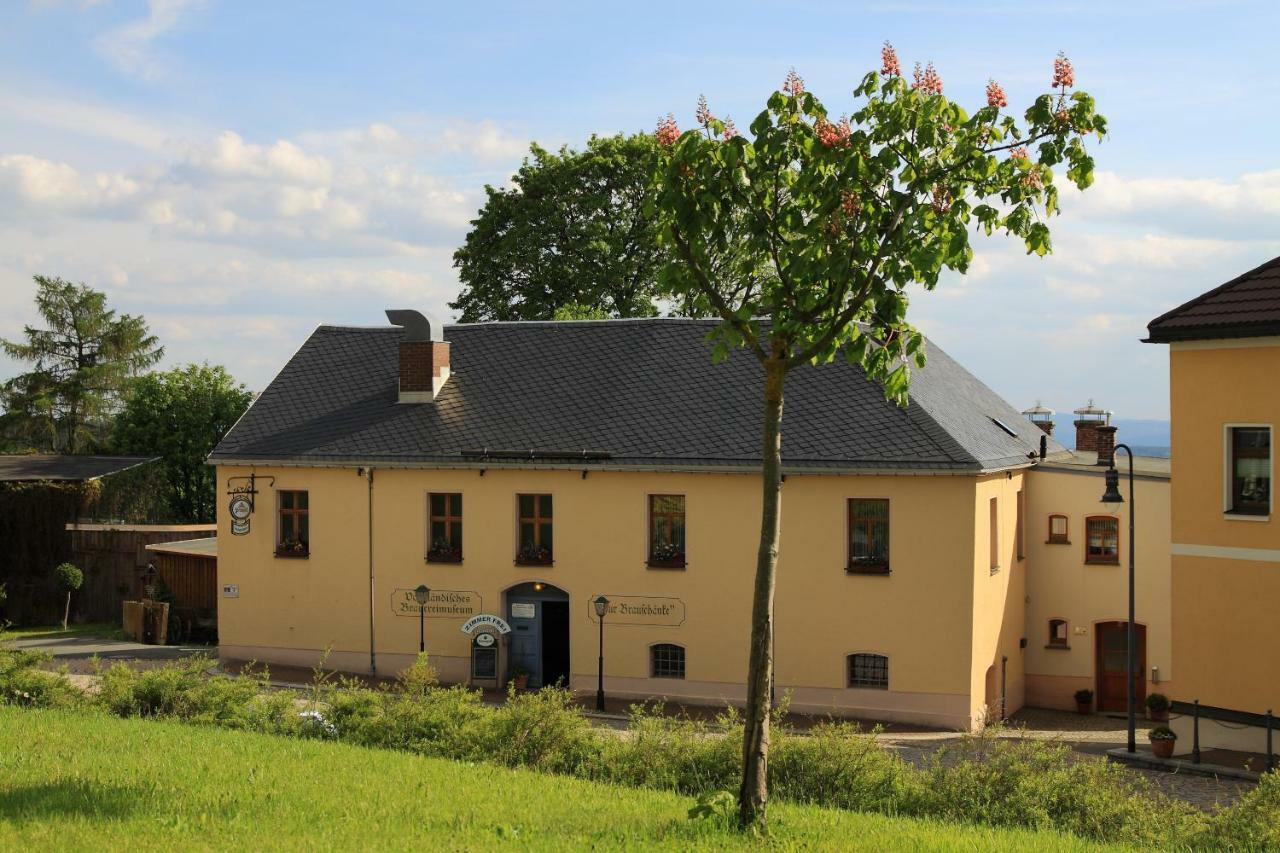 Pension Und Gaststaette "Zur Brauschaenke" Schöneck المظهر الخارجي الصورة
